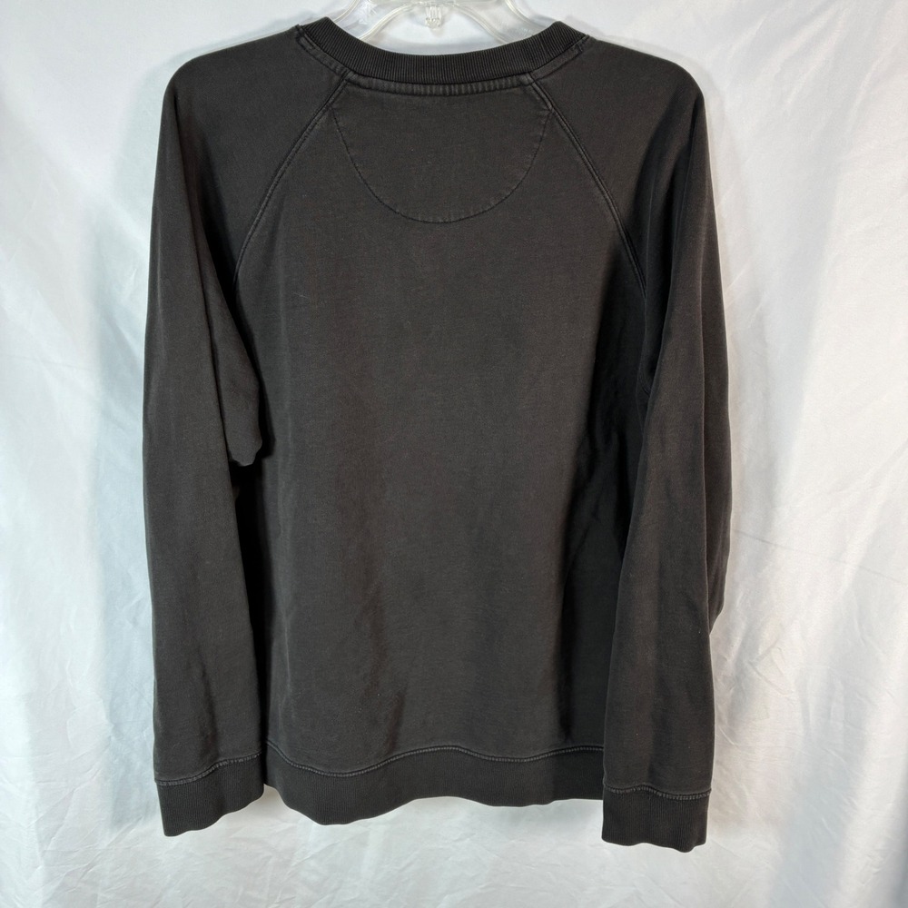Patagonia '73 Skyline Organic Crew Sweatshirt Mens Large Black Crewneck Graphic - Picture 8 of 14